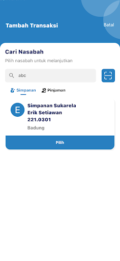 E-Collector S.M.P Screen 3