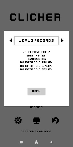 Clicker Screen 2