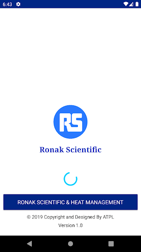 Android application Ronak Scientific screenshort