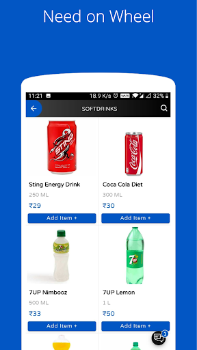 Need on Wheel- Online Grocery Screen 3