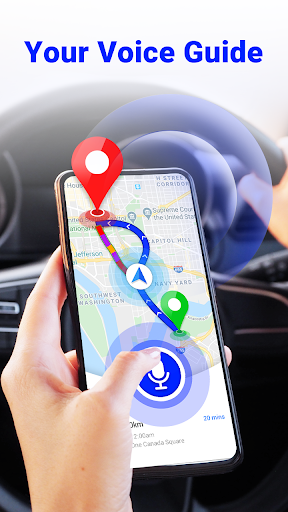 GPS Voice Navigation: Live Map screenshot 3
