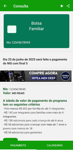 Bolsa Calendario Certo