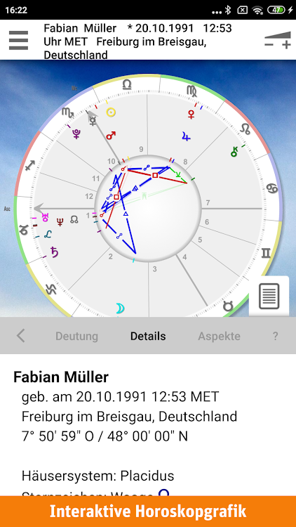 AstroStar: Horoskope berechnen - 2.0 - (Android)