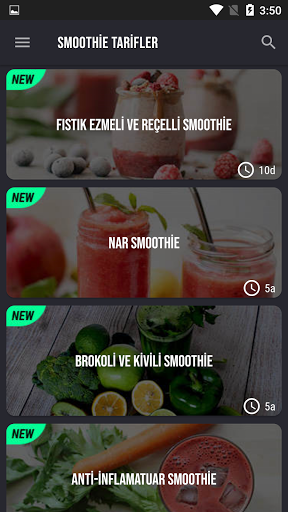 Uygulama önizlemesi
