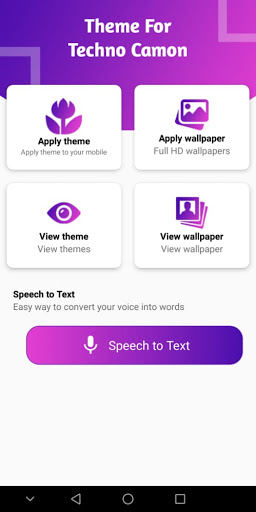 launcher Theme For Tecno Camon