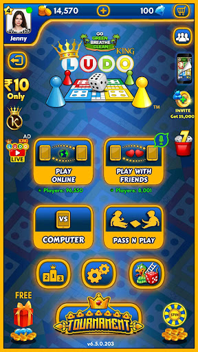 Ludo King MOD APK 7.4.0.236 (Unlimited Coins, Diamonds) Download Gallery 5