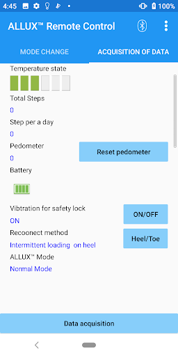 Remote Control App for ALLUX2 Screen 2