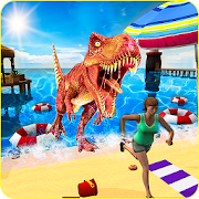 Dino Beach Attack simulator 2020