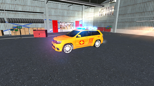 Audi Police Car Parking