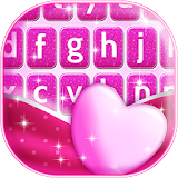 Pink Keyboard for Girls icon
