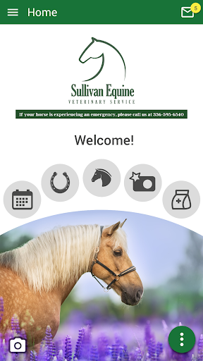 Android application Sullivan Equine Vet Services screenshort