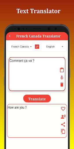 French Canada Translator Screenshot 4 - AppWisp.com