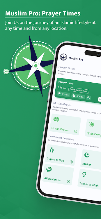 Pro Muslim : Prayer times - 1.0.6 - (Android)