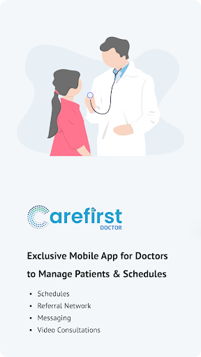 Android application CareFirst Doctor screenshort