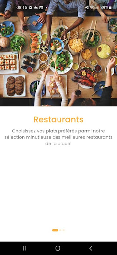 Android application Turbo Delivery screenshort