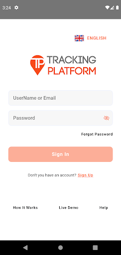 Tracking Platform Screenshot 2 - AppWisp.com