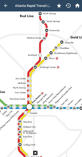 Atlanta Metro (Offline) Screen 2