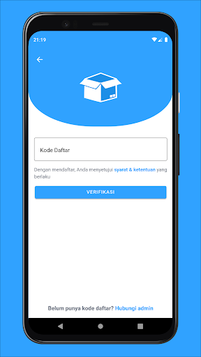 Android application Barangku screenshort