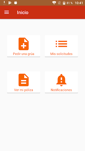 Android application Nivel Seguros screenshort