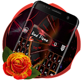 Red Flame Keyboard theme icon