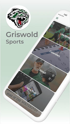 Android application Griswold Sports screenshort