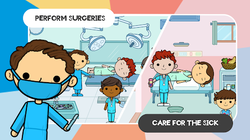 Lila's World:Dr Hospital Games screenshot