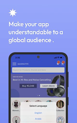 Screenshot of MageNative App