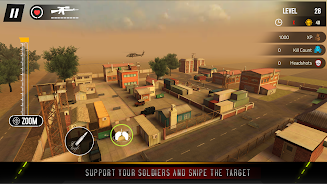 Black Sniper 3D Commando Elite Screenshot