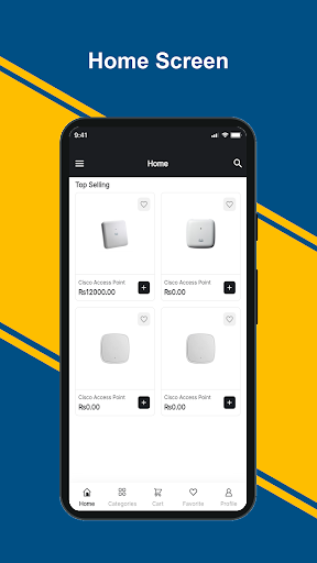 Android application The Network Shop screenshort