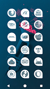 ภาพหน้าจอของ Luzicon Icon Pack