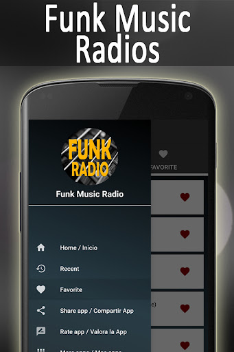 Funk Music Radio Stations Screen 2