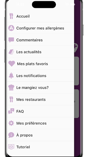 Android application WeLunch ! screenshort