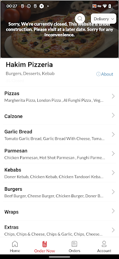 Hakim Pizzeria Screen 3