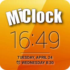 MiClock / LG G4 Clock Widget Mod apk скачать последнюю версию бесплатно