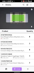 Barcode Counter Pro - Fast barcode scanner