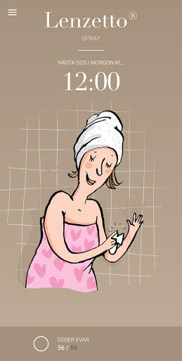 Lenzetto Patient App Screen 2