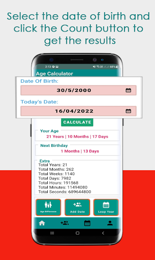 Age Calculator বয়স ক্যালকুলেটর Screen 3