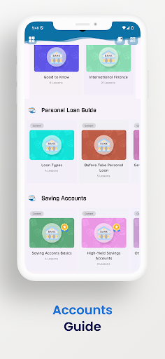 Screenshot of Learn Banking and Finance