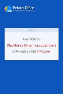 Polaris Viewer for BlackBerry For PC installation