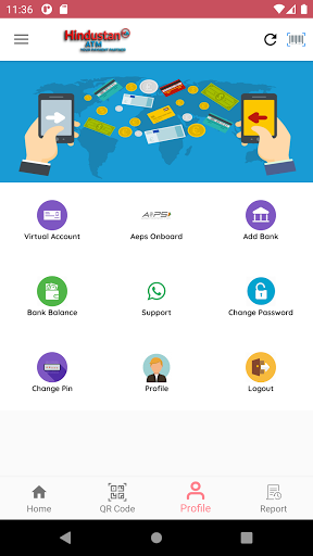 Hindustan ATM - AEPS,MATM,BBPS,DMT,Rechage,Travels