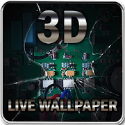 Broken Screen 3D Live Wallpaper  Icon