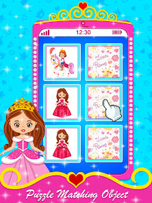 Captura de Pantalla 11 Princess Baby Phone Games android
