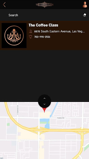 Android application The Coffee Class screenshort