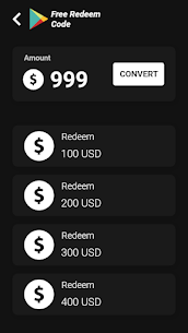 Earn Redeem Code Mod Apk V10.0 Download (Free purchase) 3
