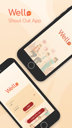 Android application Wello App screenshort