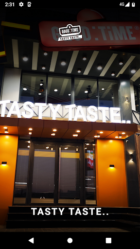 Android application Good Time Restaurant screenshort