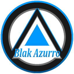 Icon image Blak Azurro  CM12-13 Theme