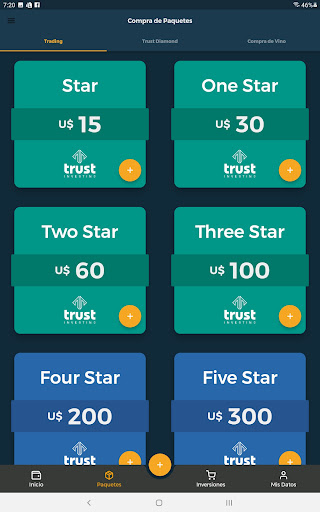 Wallet Investment App Screenshot