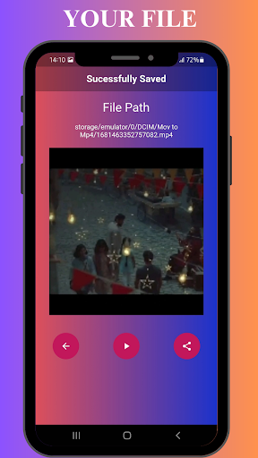 Mov to Mp4 Converter screenshot 3