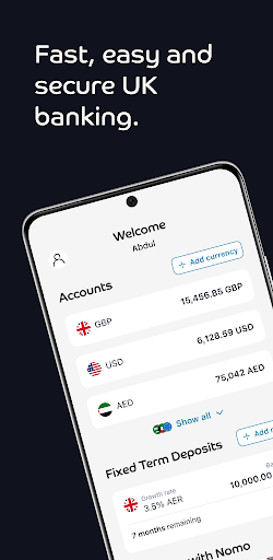 Android application ADCB | Nomo UAE screenshort